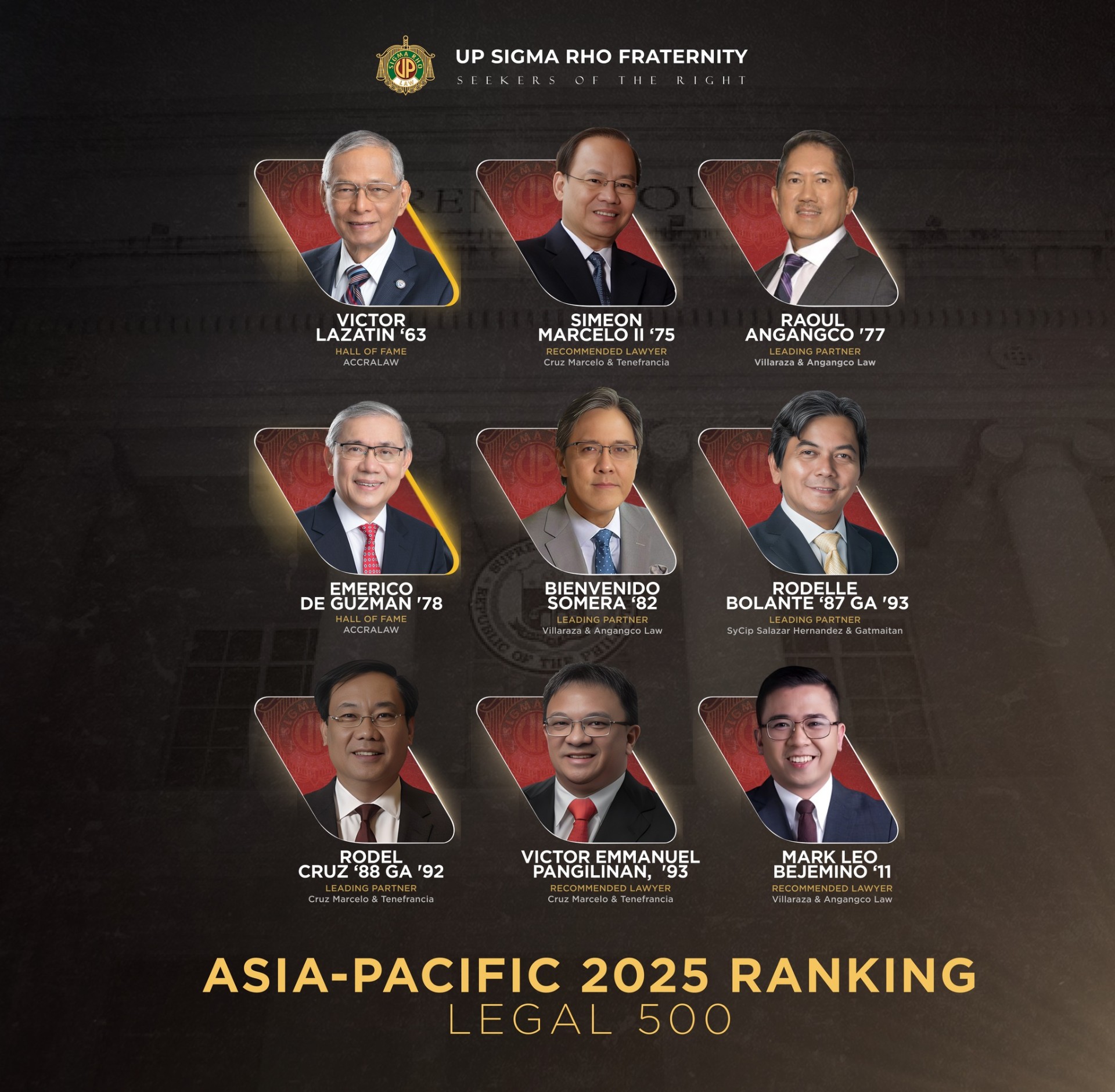 Asia-Pacific 2025 Ranking Legal 500
