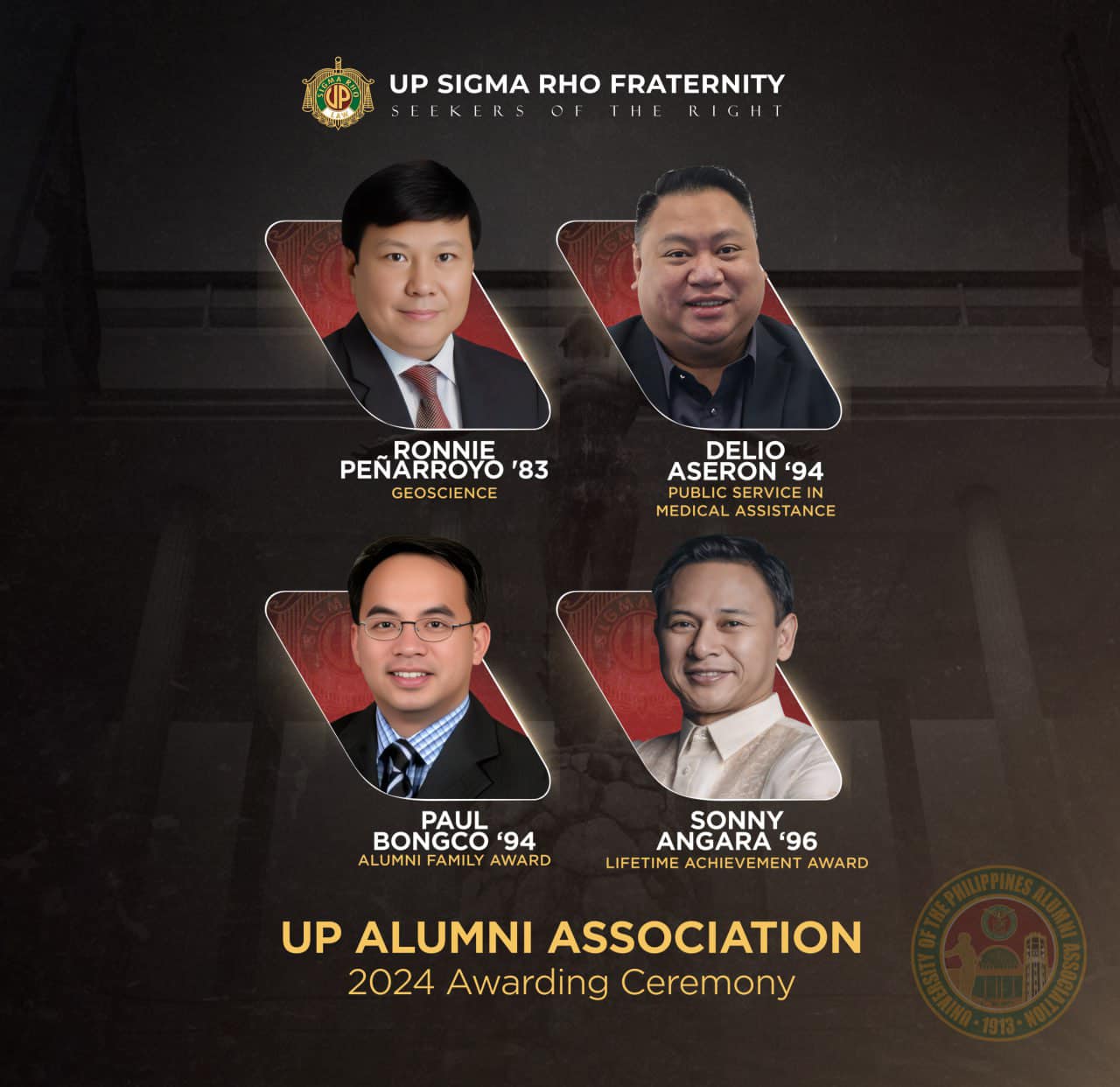 UP Alumni Association 2024 Awarding Ceremony